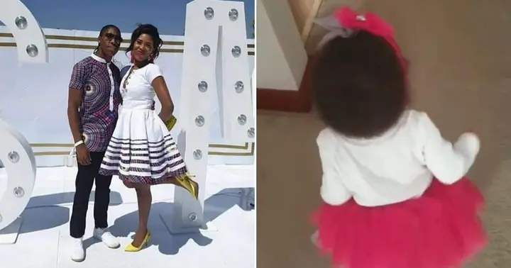 Caster Semenya shares adorable video of baby girl already walking