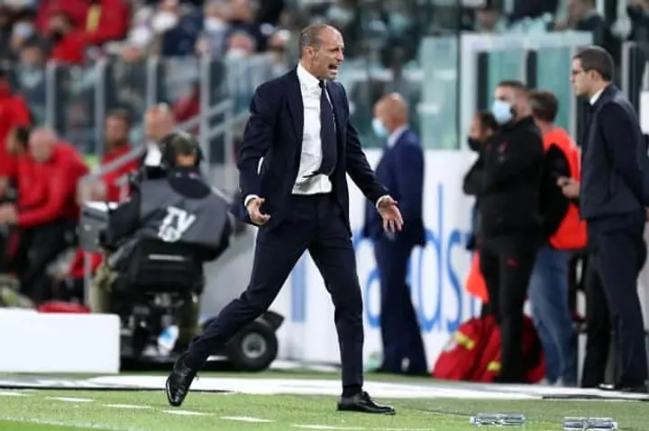 Massimiliano Allegri Storms Off the Pitch Swearing At His Juventus Players In X-Rated Rant