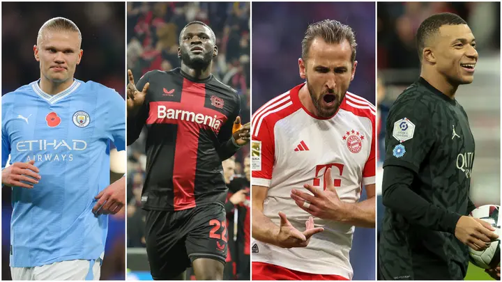 Mejor ataque, Bayern Munich, Bayer Leverkusen, Paris Saint-Germain, Europa