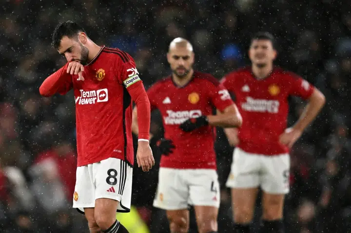 Manchester United were embarrassed by a 3-0 defeat at home to Bournemouth