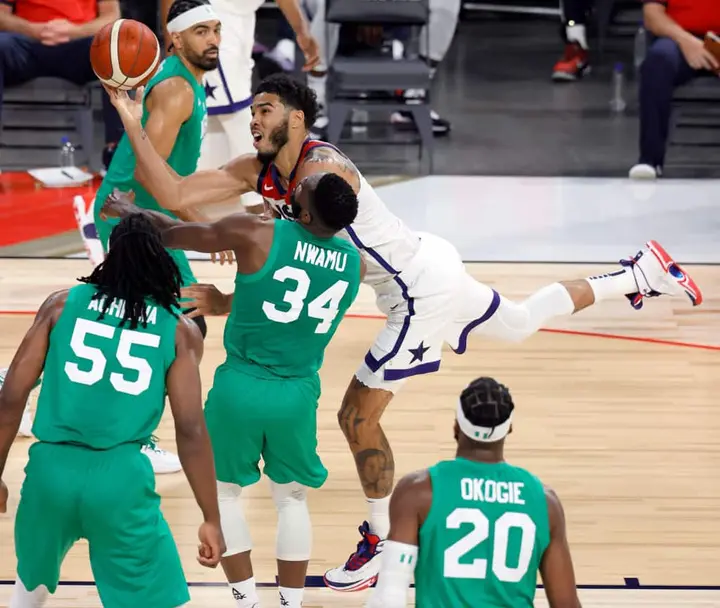 Tokyo 2020: Nigeria's D'Tigers beat Argentina 94-71 2 days after upsetting United States basketball team