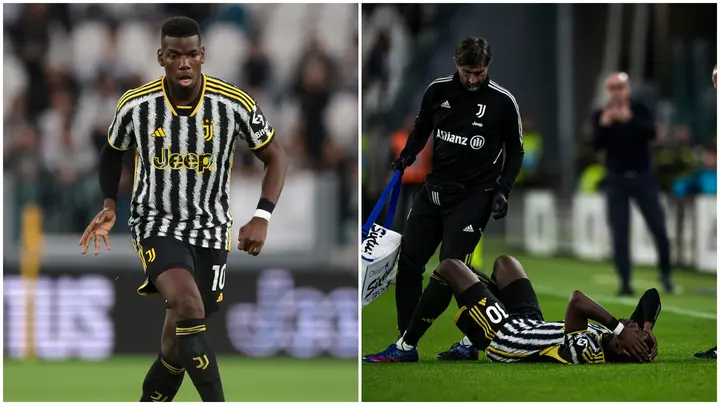 Juventus returnee Pogba out of Barcelona friendly due to knee injury