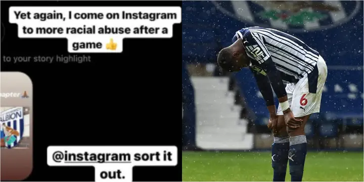 Super Eagles Star Comes Under Racist Attack Following West Brom's Loss To Liverpool