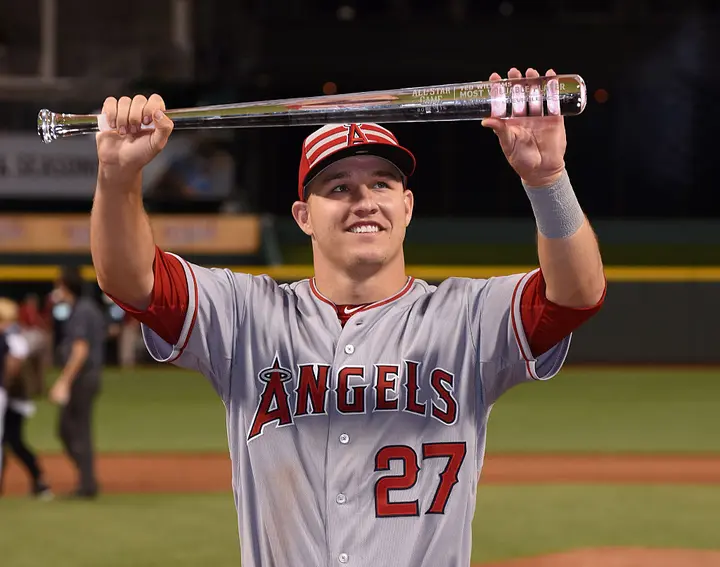 Mike Trout's stats