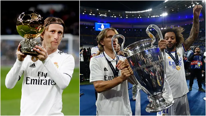 Luka Modric, Marcelo, Real Madrid, 2018 Ballon d'Or, Croatia, Cristiano Ronaldo