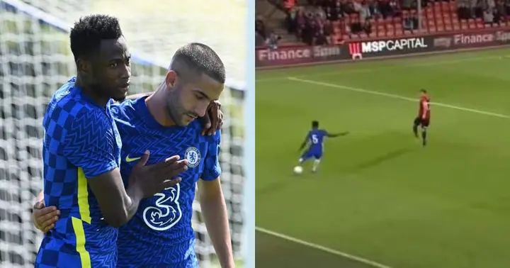 Watch Baba Rahman's exquisite assist in Chelsea pre-season win which sends fans gaga