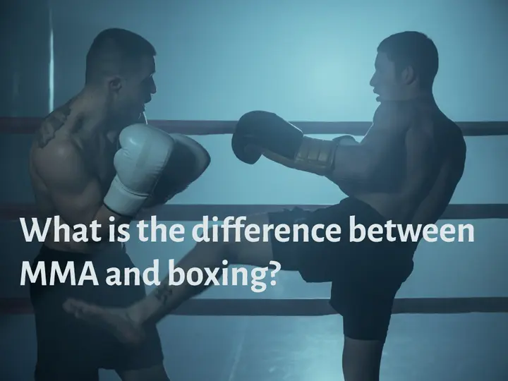 What is the difference between MMA and boxing rules
