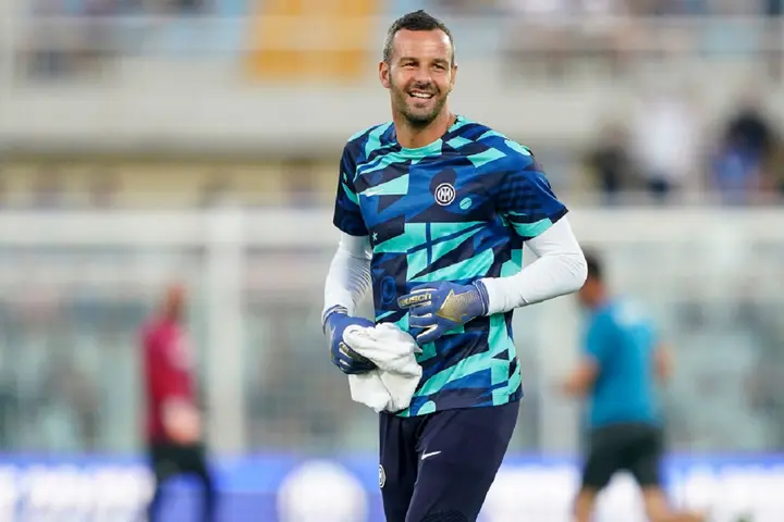 Who does Handanovic play for?