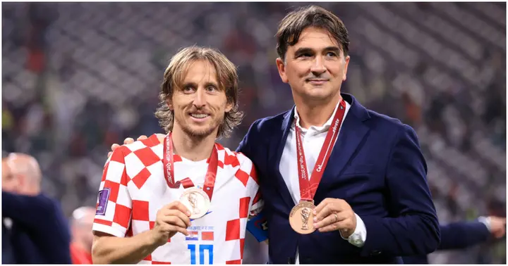 Luka Modric, Zlatko Dalic, Croatia, FIFA.