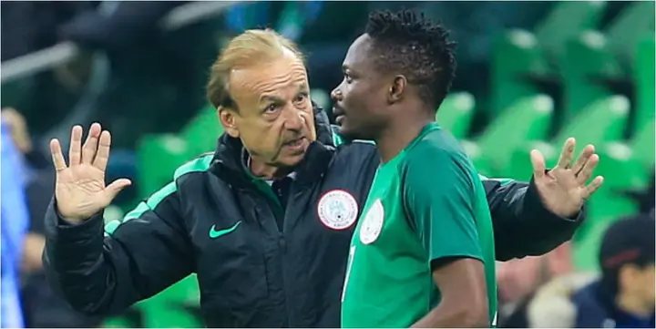 Super Eagles boss reveals why he played team captain Musa against Lesotho