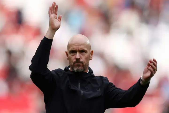 Man Utd manager Erik ten Hag is under pressure after a terrible start to the season