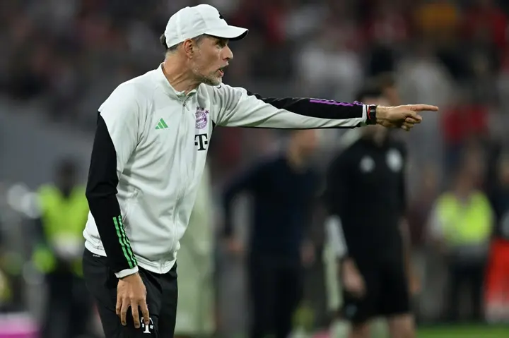 Bayern Munich head coach Thomas Tuchel will miss the clash with United through suspension
