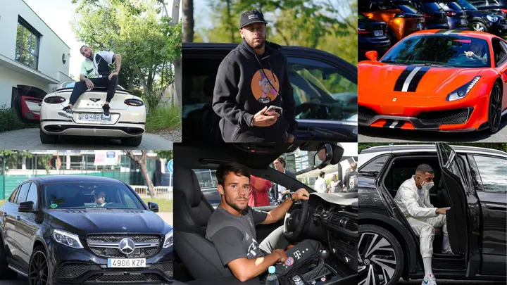PSG players' cars in 2022