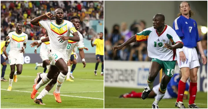 Heroic Senegal Players Pay Tribute to the Late Papa Diop After Reaching  World Cup Round of 16