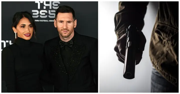 Lionel Messi, gunmen