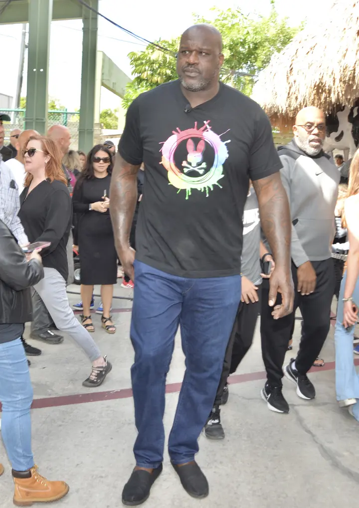 shaquille o'neal's height