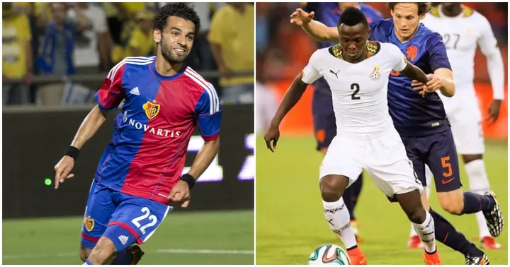 Samuel Inkoom, Ghana, Mohamed Salah, Egypt, FC Basel
