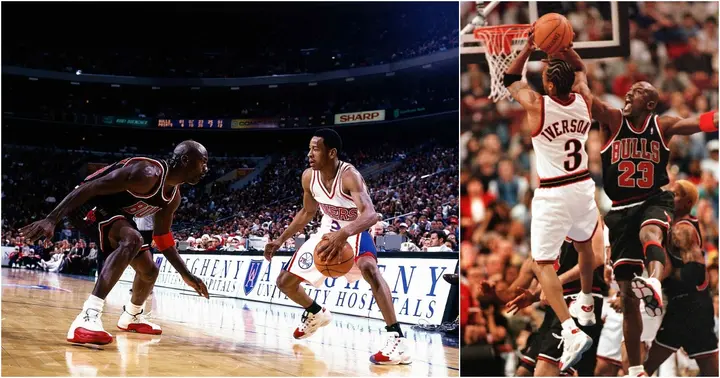 Michael jordan clearance and allen iverson