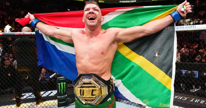 South Africa's Dricus du Plessis beat Sean Strickland to win the UFC's Middleweight title.