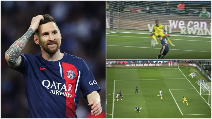 Lionel Messi, PSG, final match