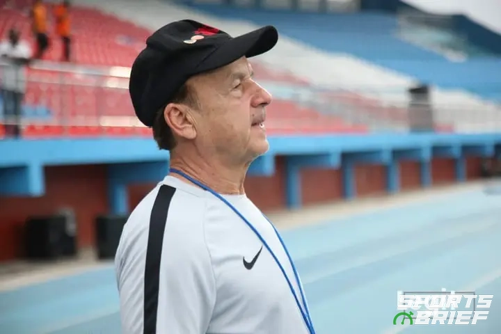 Super Eagles boss Gernot Rohr predicts tough AFCON qualification game against Squirrels