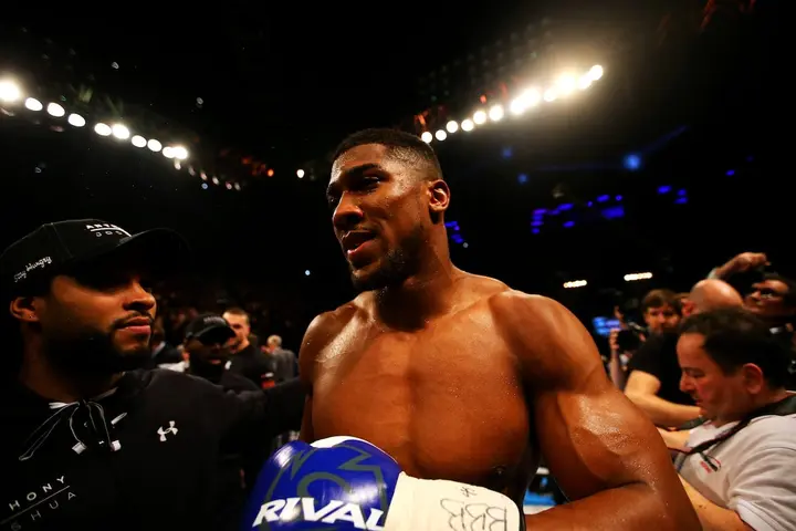 Anthony Joshua becomes UK's first £100million boxer before Tyson Fury