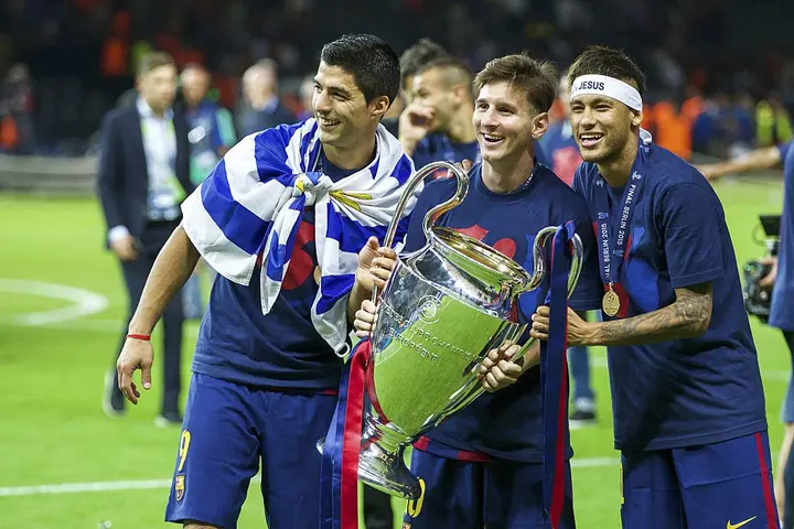 Official list of Barcelona's most successful attacking trios throughout  history : r/soccer