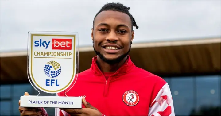 Prolific English-born striker to earn debut Black Stars call-up ahead of Nigeria showdown. Photo credit: @SkyBetChamp