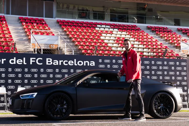 Barcelona players' cars brand
