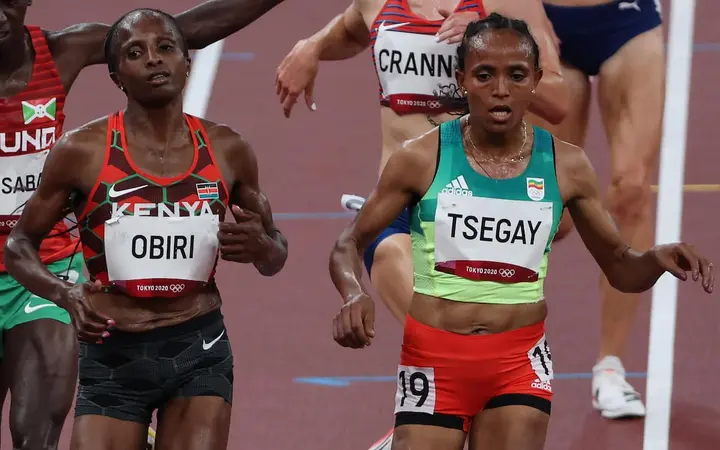 Obiri qualified for the women's 5000m finals.