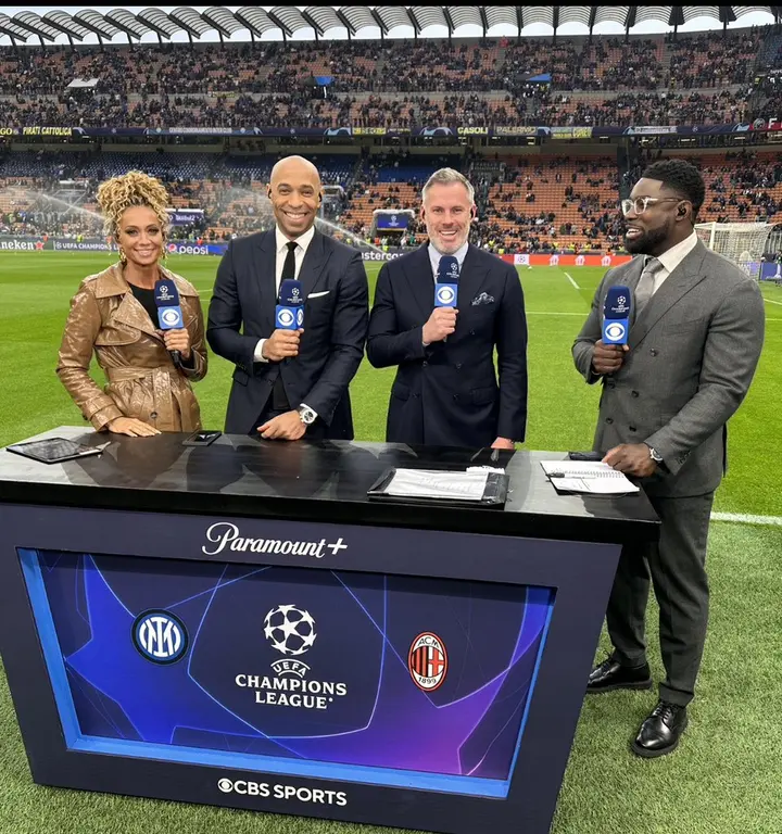 Lukaku, Thierry Henry Share Beautiful Moment After Inter Qualifies