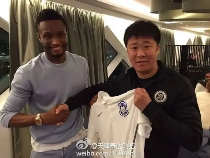 Mikel writes emotional letter to Chelsea fans as he joins Tianjin TEDA