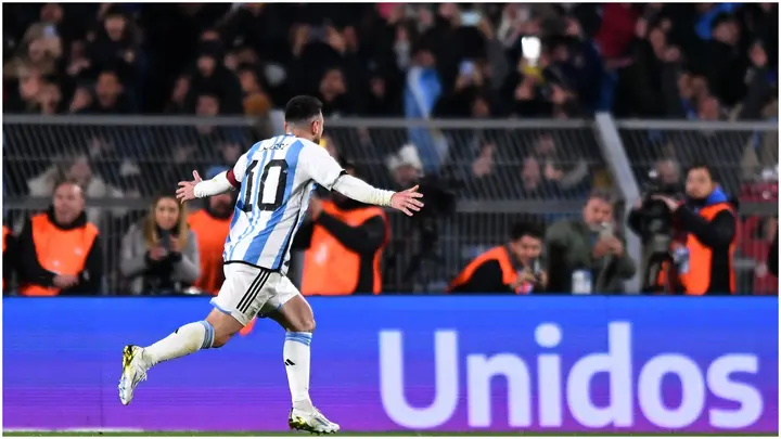 Lionel Messi, Argentina, Ecuador, El Monumental.