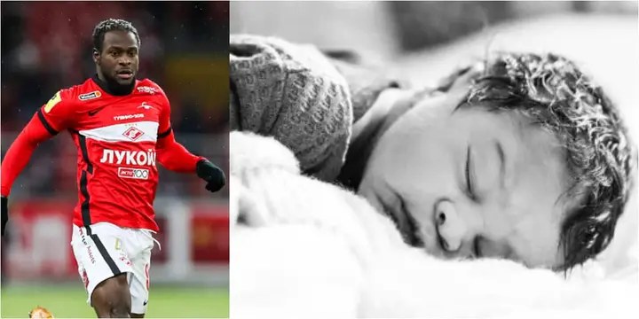 Former Super Eagles star posts 1st photo of his new born baby as ex-Chelsea stars react
