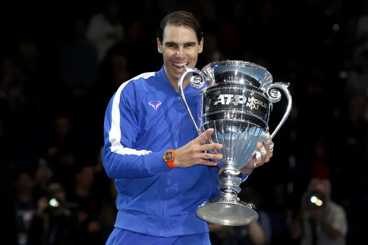 Nadal Djokovic’s trophy