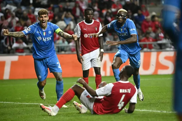 Sikou Niakate handed Napoli the points in Portugal