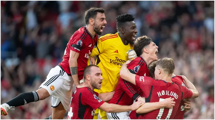 Man United 2:1 Brentford: Onana Runs Full Length of Pitch to Thank Mc  Tominay for Scoring Winner