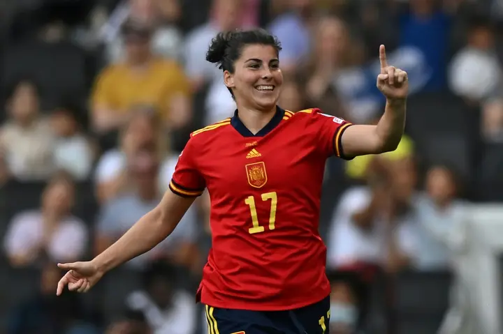 Key goal - Spain's Lucia Garcia scored Manchester United's stoppage-time winner in a 2-1 victory over Manchester City in the Women's Super League