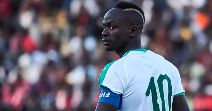 Sadio Mane of Senegal looks on during a friendly match between Senegal and Mali after both teams qualified for the 2019 CAN held in Egypt, on March 26, 2019 in Dakar, Senegal. (Photo by Xaume Olleros/Getty Images)