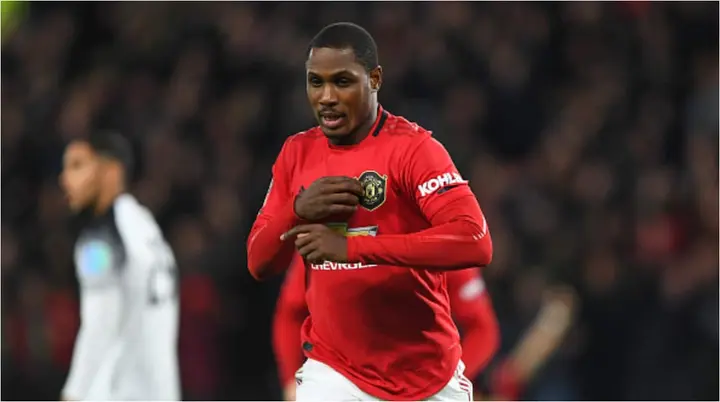 Ighalo reveals why he snubbed Tottenham and Mourinho to sign for Man United