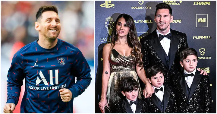 Lionel Messi, family, three sons, Antonella Rocuzzo