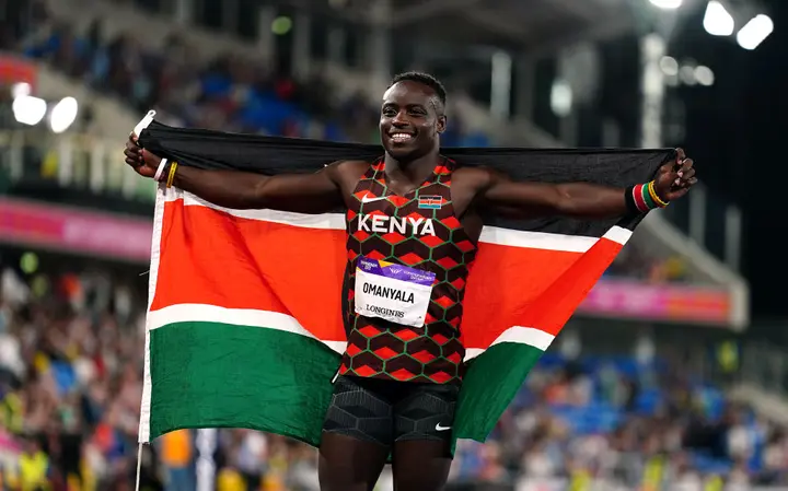 Ferdinand Omanyala, Commonwealth Games, Laventa Amutavi, 100 metres African record