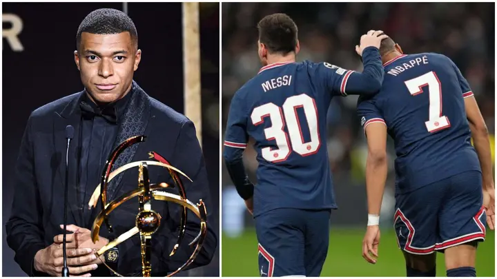 Kylian Mbappe, Lionel Messi, PSG, Ligue 1 Player of the Season