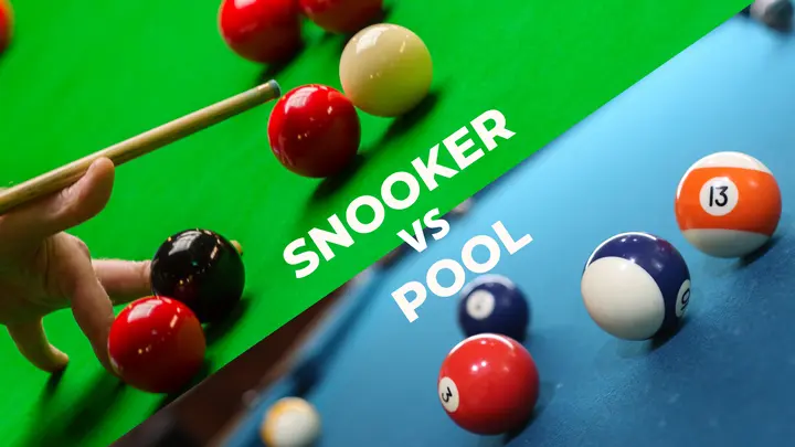 Snooker vs pool table size