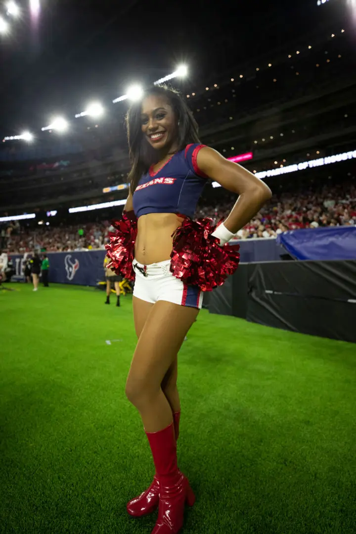 Houston Texans Cheerleaders  Texans cheerleaders, Hottest nfl cheerleaders,  Cheerleading