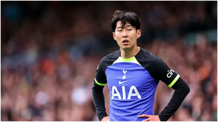 Tottenham Hotspur's Son Heung-Min during the Premier League match News  Photo - Getty Images