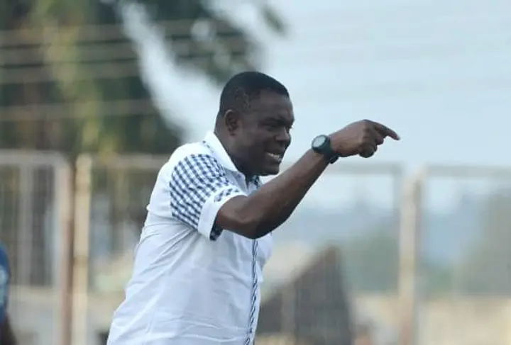 Rivers United manager Stanley Eguma.