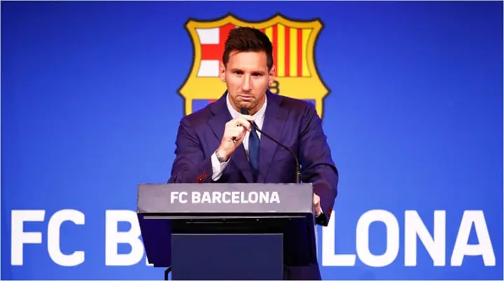 Moments After Shedding Tears During Press Conference, Lionel Messi Spotted Doing With Barcelona Fans