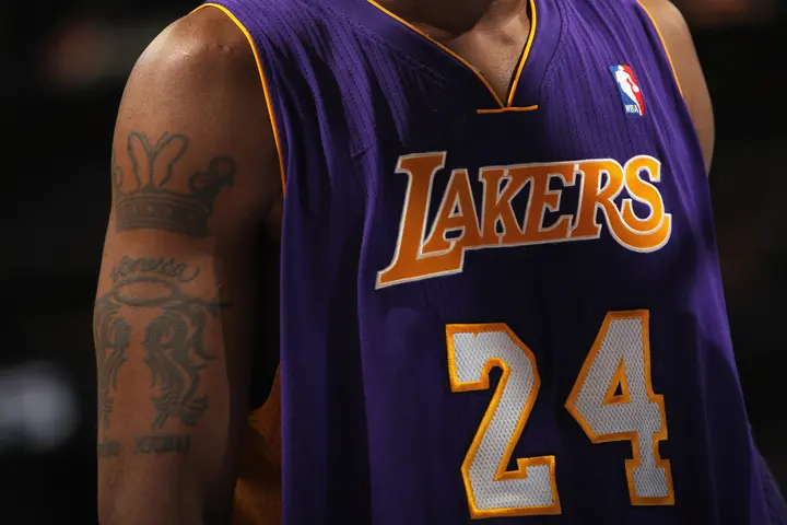 NBA Players tattoos-Kobe Bryant