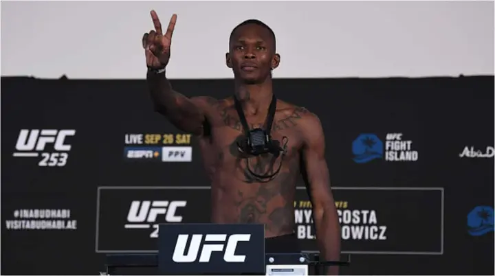 UFC Middleweight Champion Israel Adesanya Reveals What ‘Area Boys’ Did to Him When He Landed in Lagos